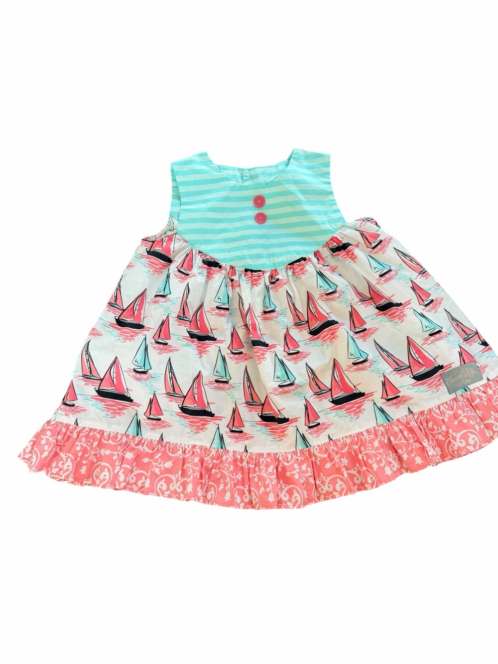 Eleanore Rose Sail Boat Dress